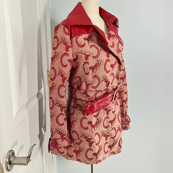 BLUET Handmade Trench coat size S - Picture 7 of 17